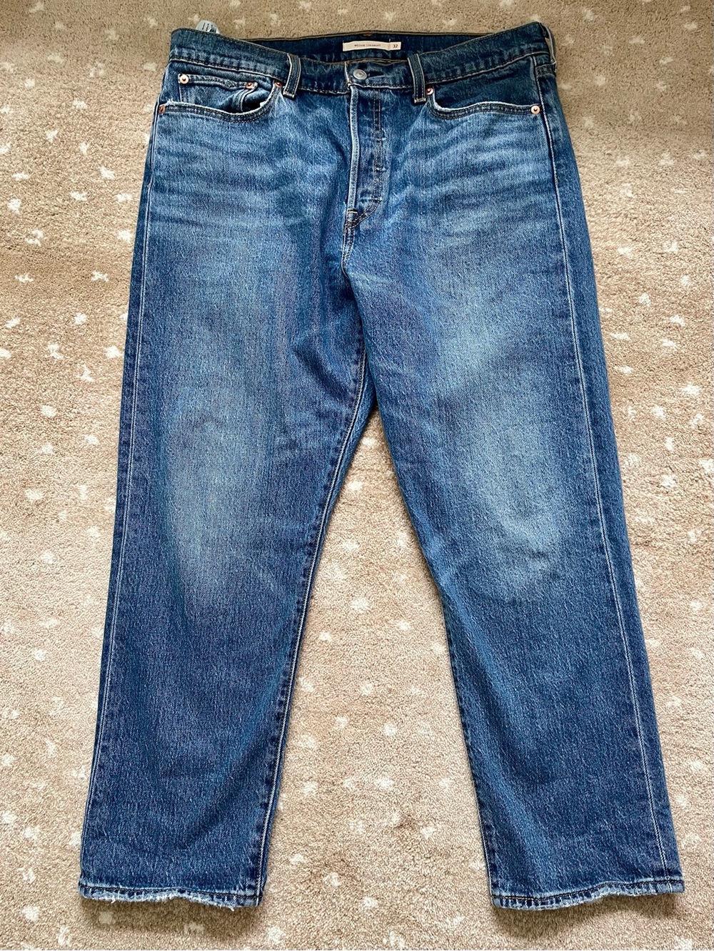 Levi's Relaxed Fit Blue Denim Jeans